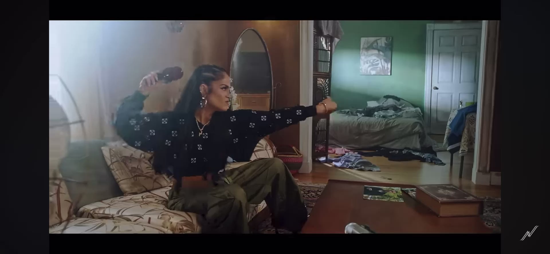 Load video: Cherry Noir necklace