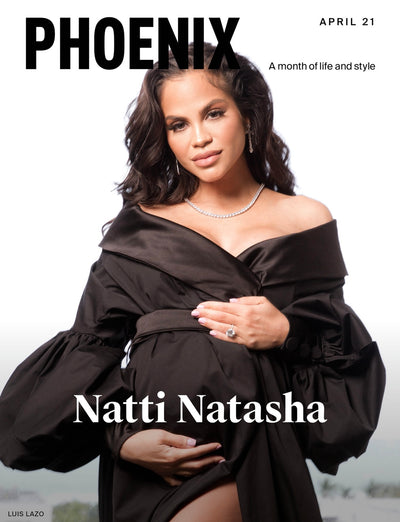 Natti Natasha for the cover of Phoenix Magazine