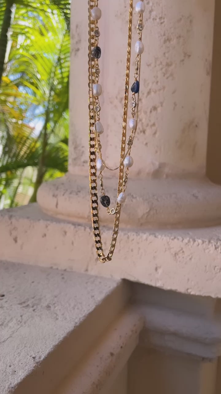 Load video: GH earring chain